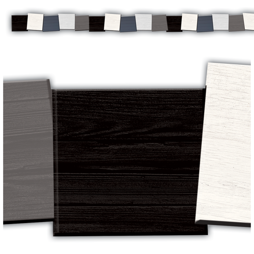 Teacher Created Resources Modern Farmhouse Blocks Die-Cut Border Trim (TCR 8535)