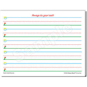 Teacher Created Smart Start K-1 Writing Paper: 100 Sheets (TCR 76501)