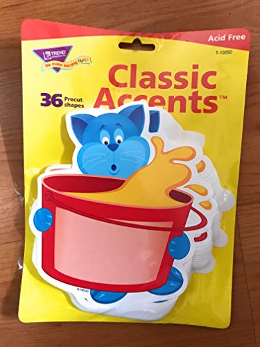 Trend Blue Cat With Bucket Accent Cut Out (T 10050)
