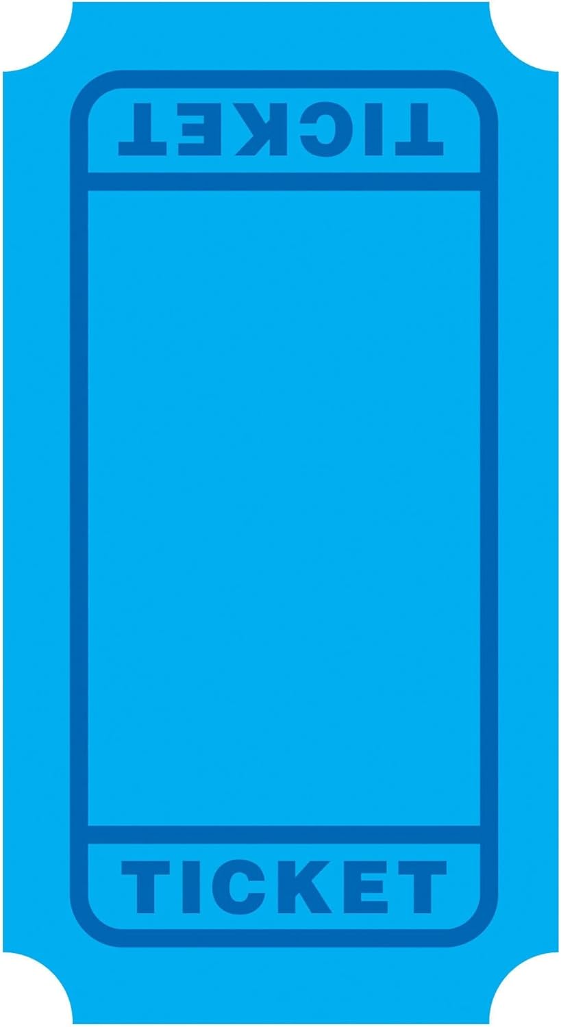 Trend Enterprises Classic Accents Blue Tickets (T 10095)