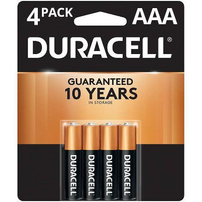 DURACELL AAA 4-PK BATTERY