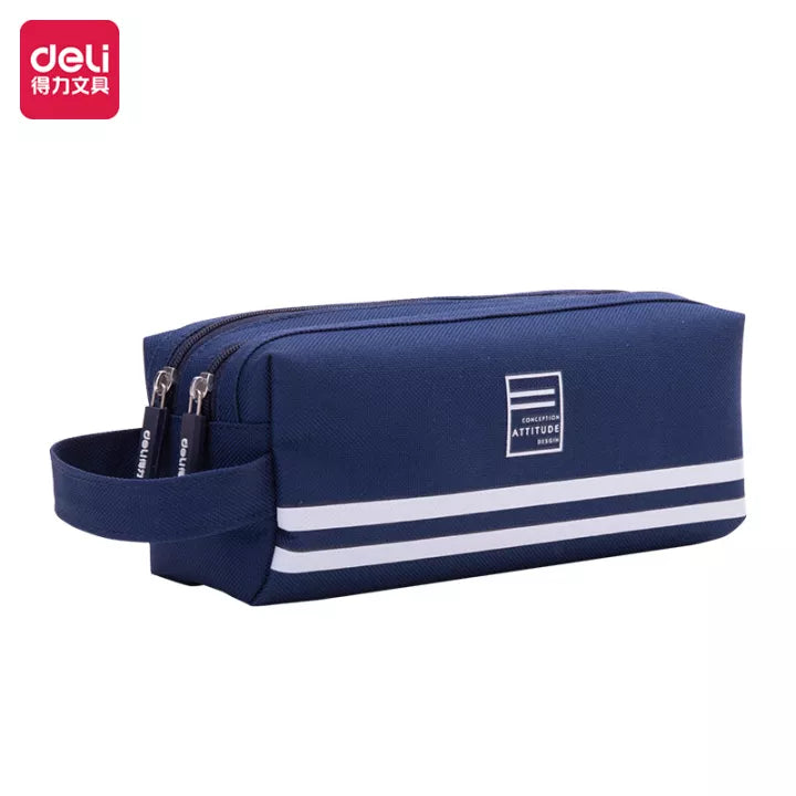 PENCIL POUCH - DARK BLUE