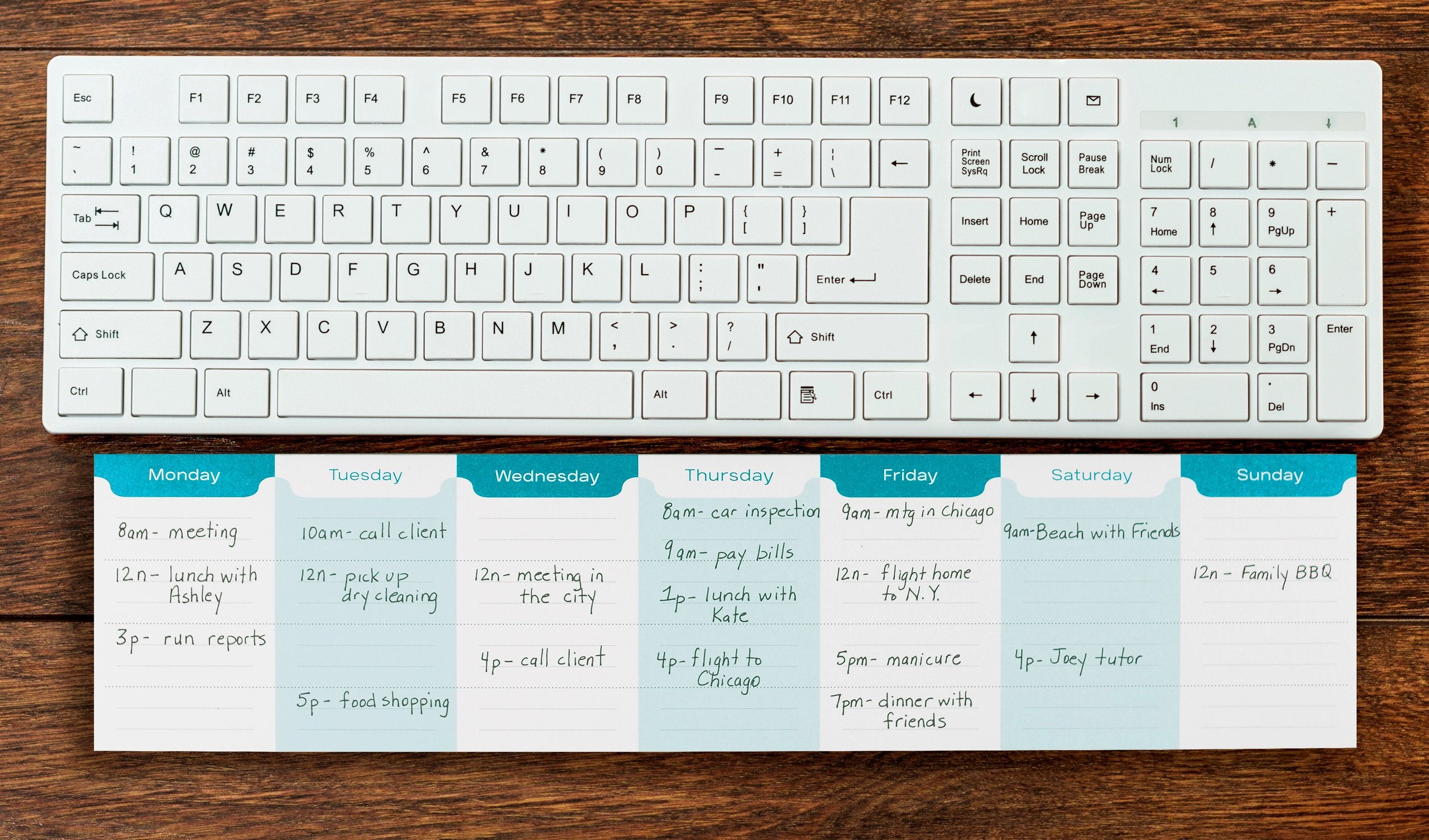PLANNER KEYBOARD PAD