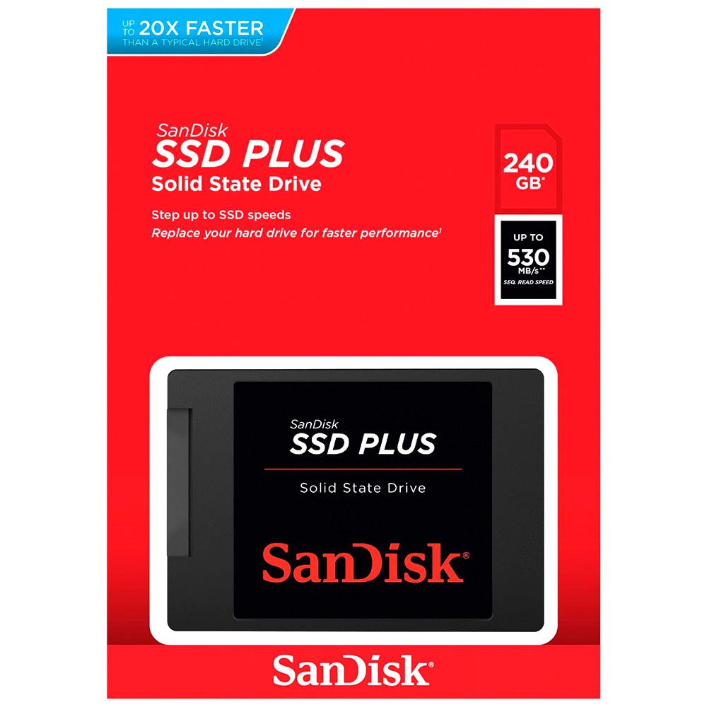 SANDISK PLUS  240 GB SSD - INTERNAL - 2.5" - SATA 6Gb/s