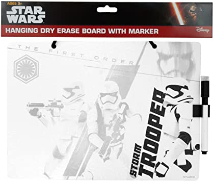 STARWARS DRY ERASE BOARD W/MARKER