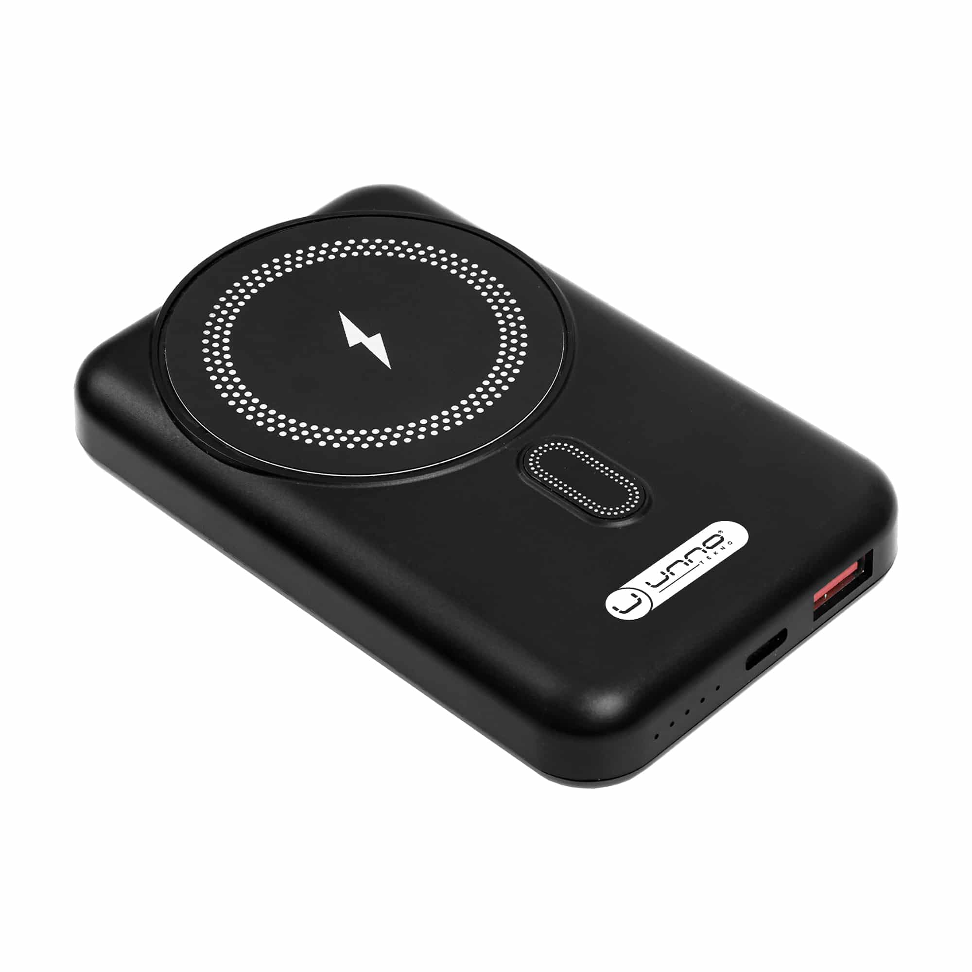 Unno Tekno Power Bank Magsafe Magnet 10000mAh Black