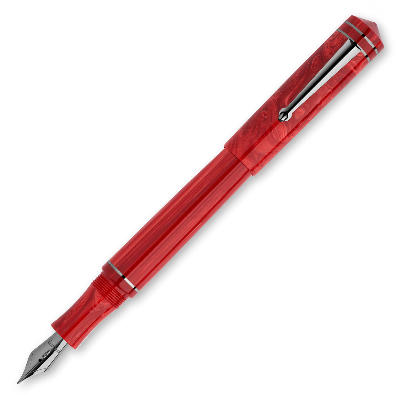 Delta Write Balance Fountain Pen - RedExtra-Fine