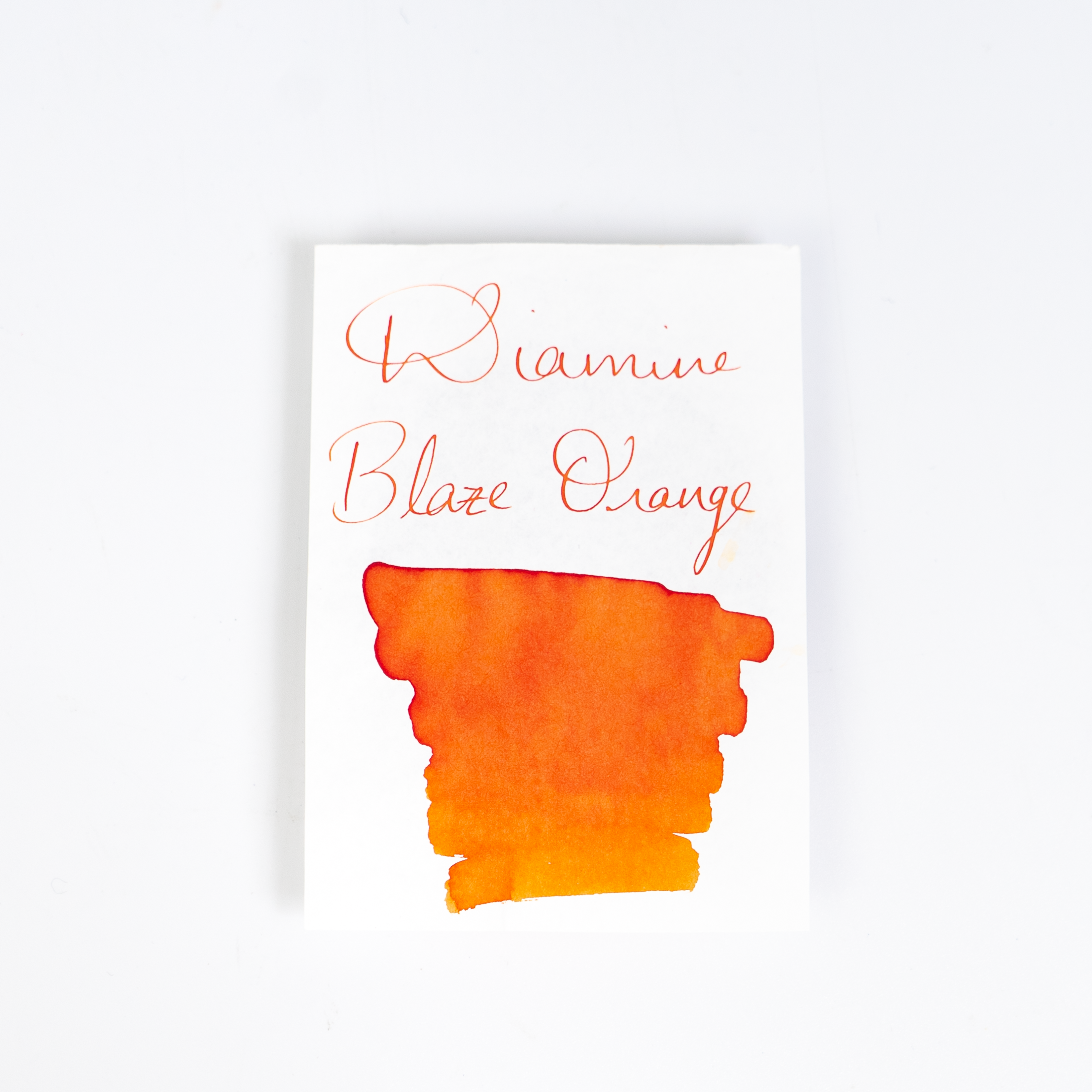 Diamine Blaze Orange (80ml) Bottled Ink