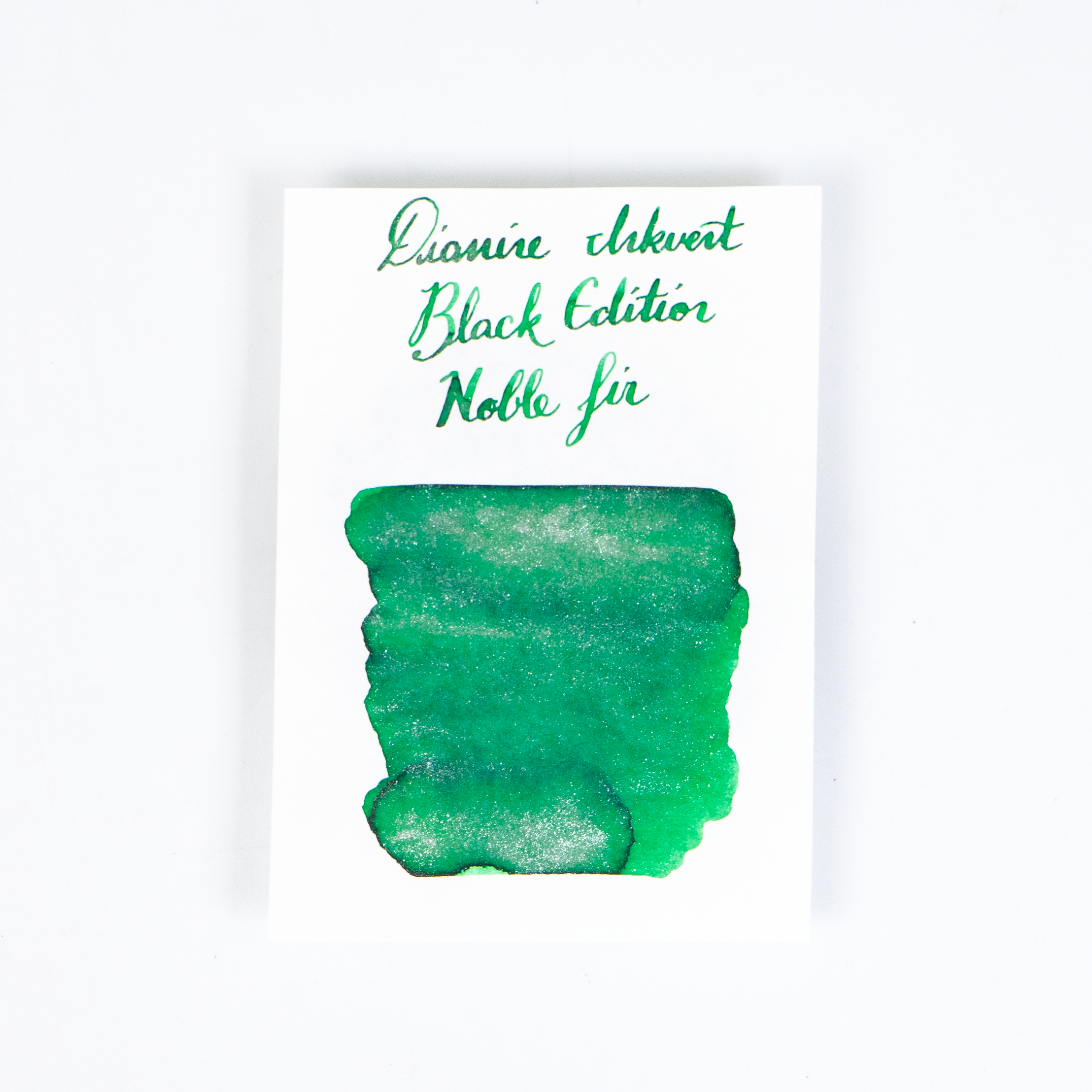 Diamine Noble Fir (50ml) Bottled Ink (Starbright) - Black Edition
