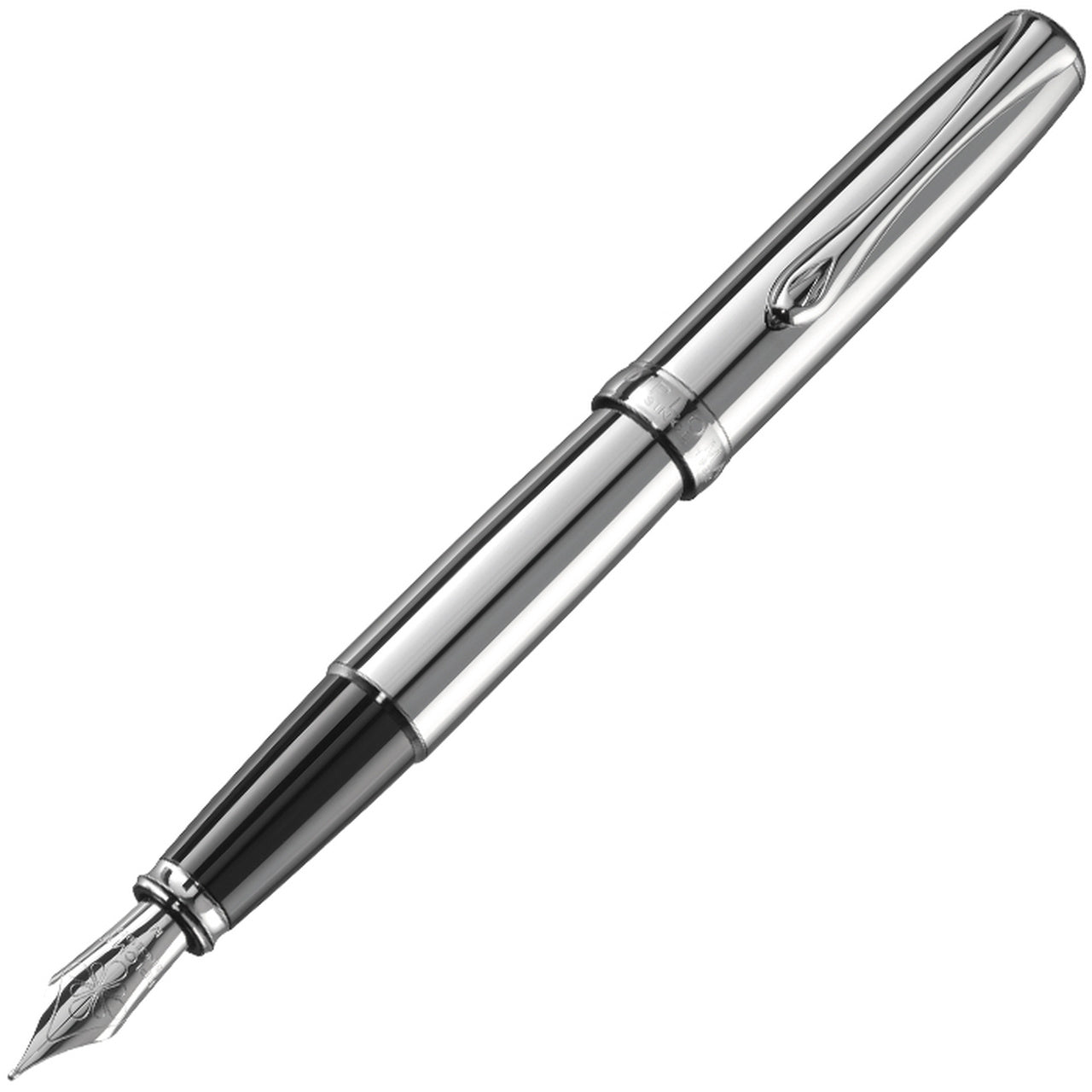 Diplomat Excellence A2 Fountain Pen - Chrome (Discontinued)Extra-Fine