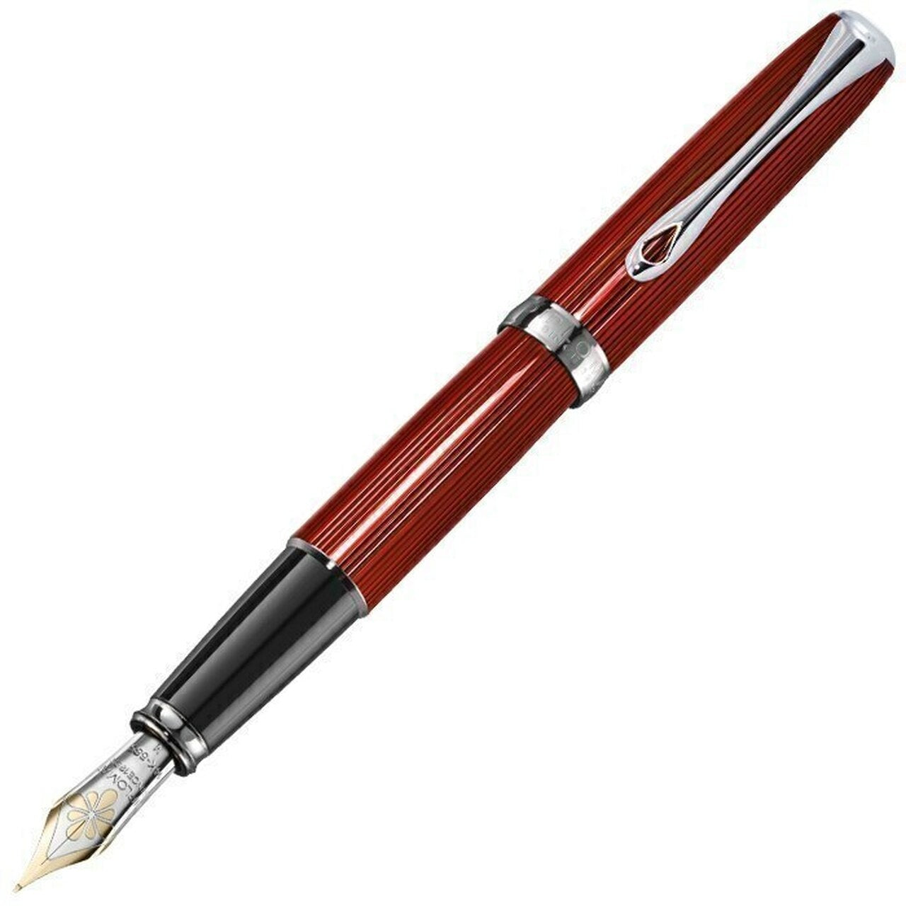 Diplomat Excellence A2 Fountain Pen - Magma RedExtra-Fine