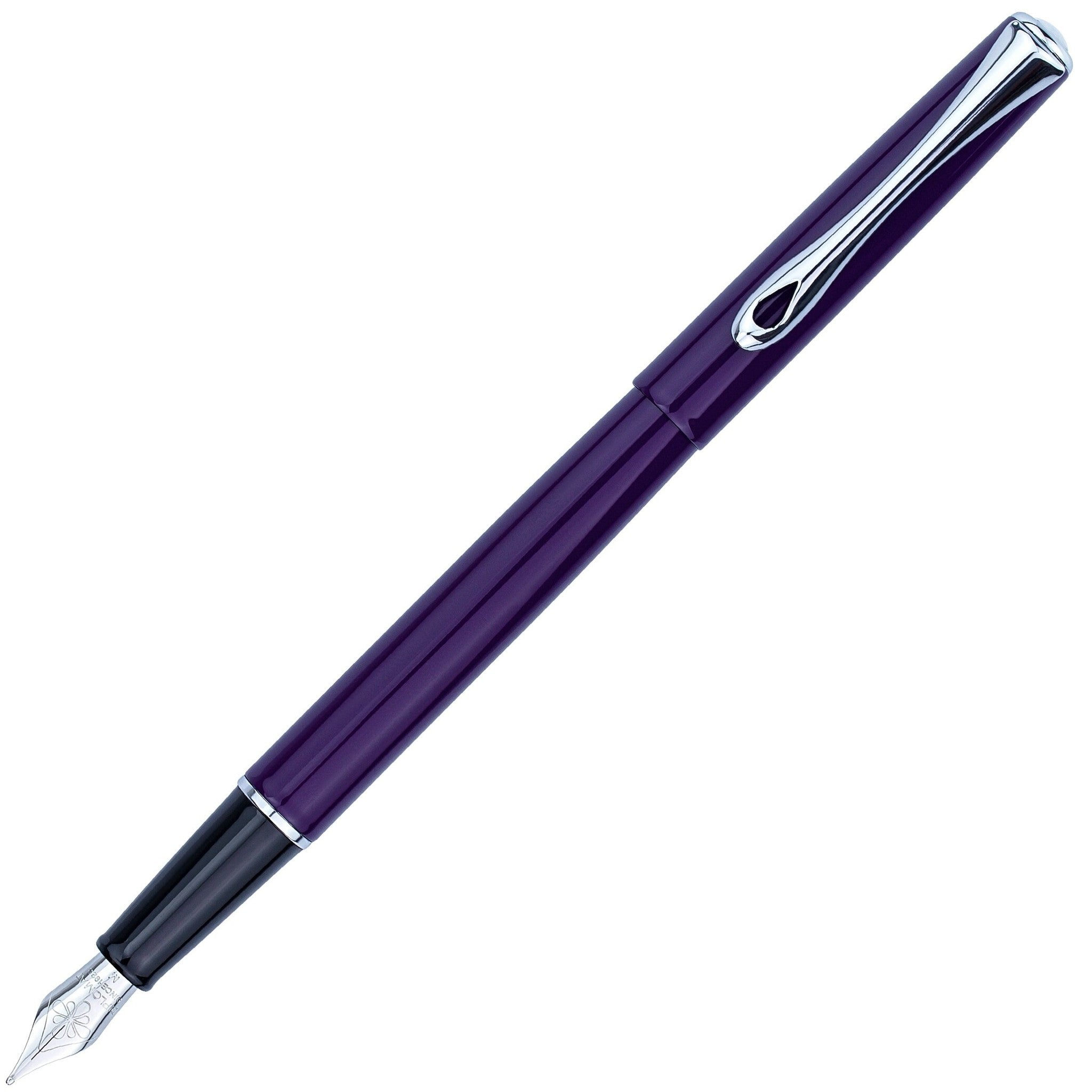 Diplomat Traveller Fountain Pen - Deep PurpleFine