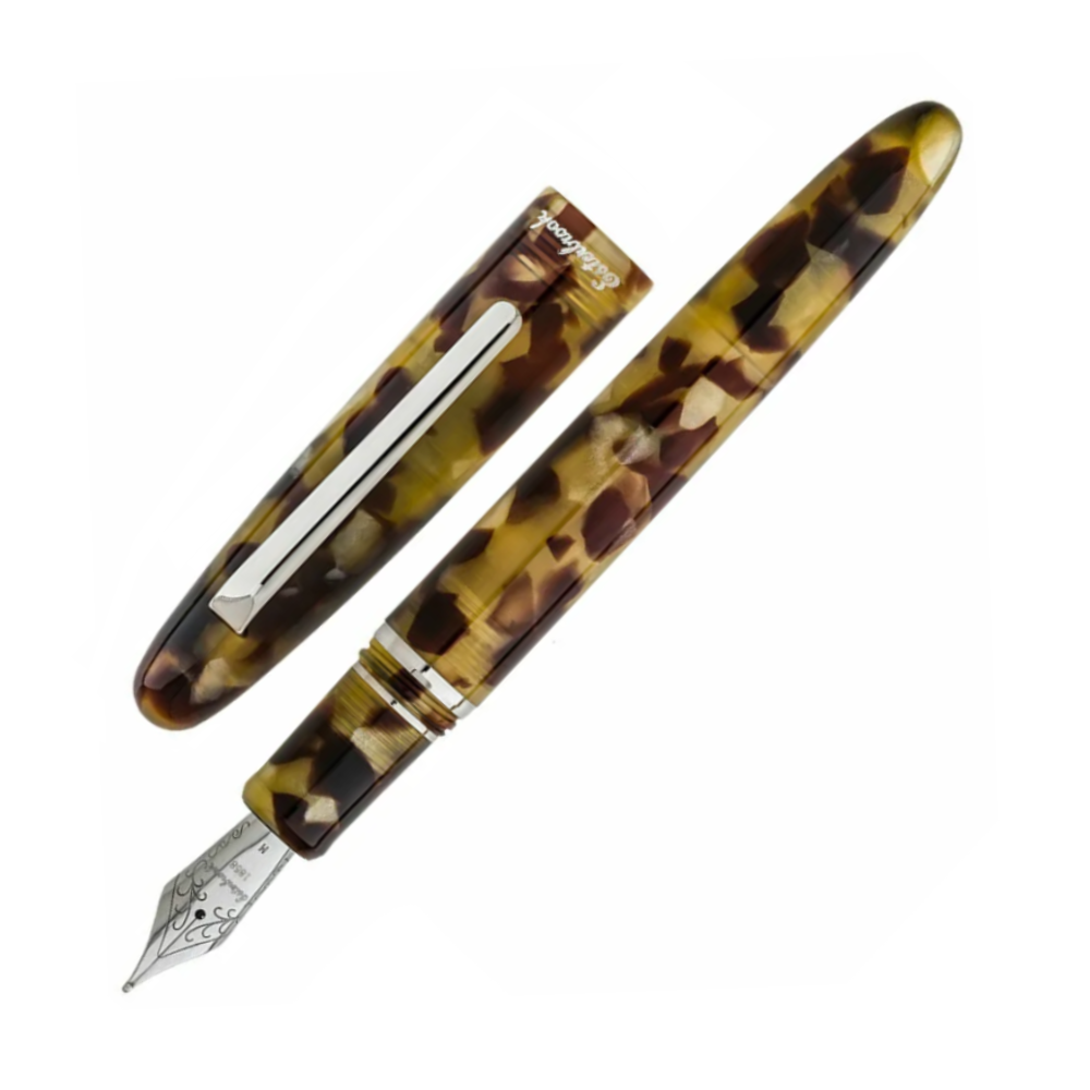 Esterbrook Estie Fountain Pen - Tortoise with Palladium TrimExtra-Fine