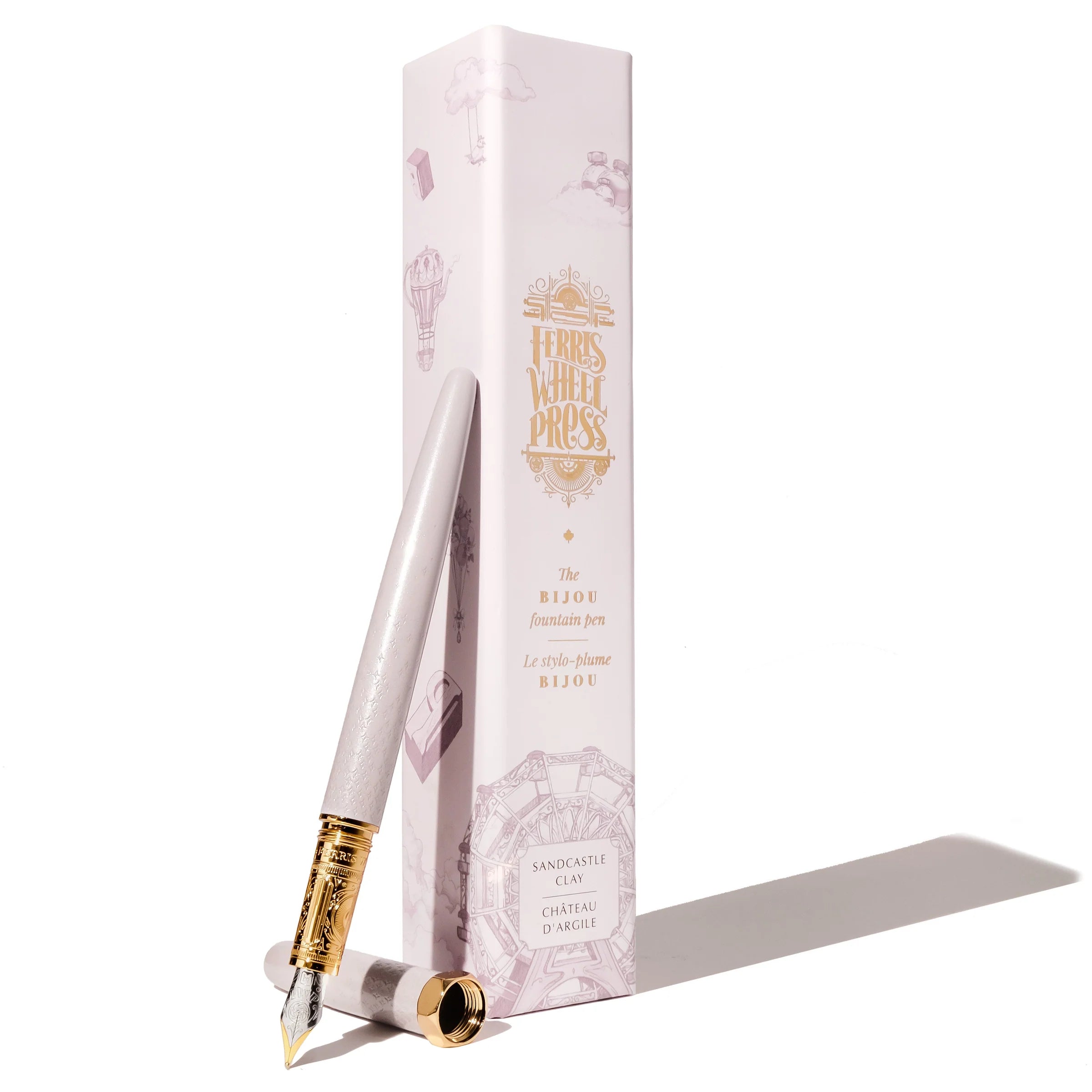 Ferris Wheel Press Bijou Fountain Pen - Sandcastle ClayFine
