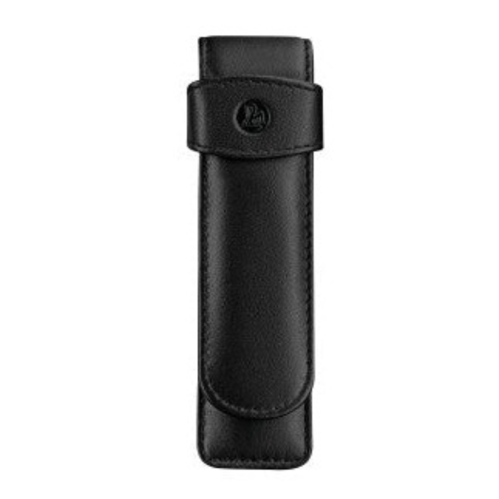 Pelikan 2-Pen Leather Case- BlackBlack