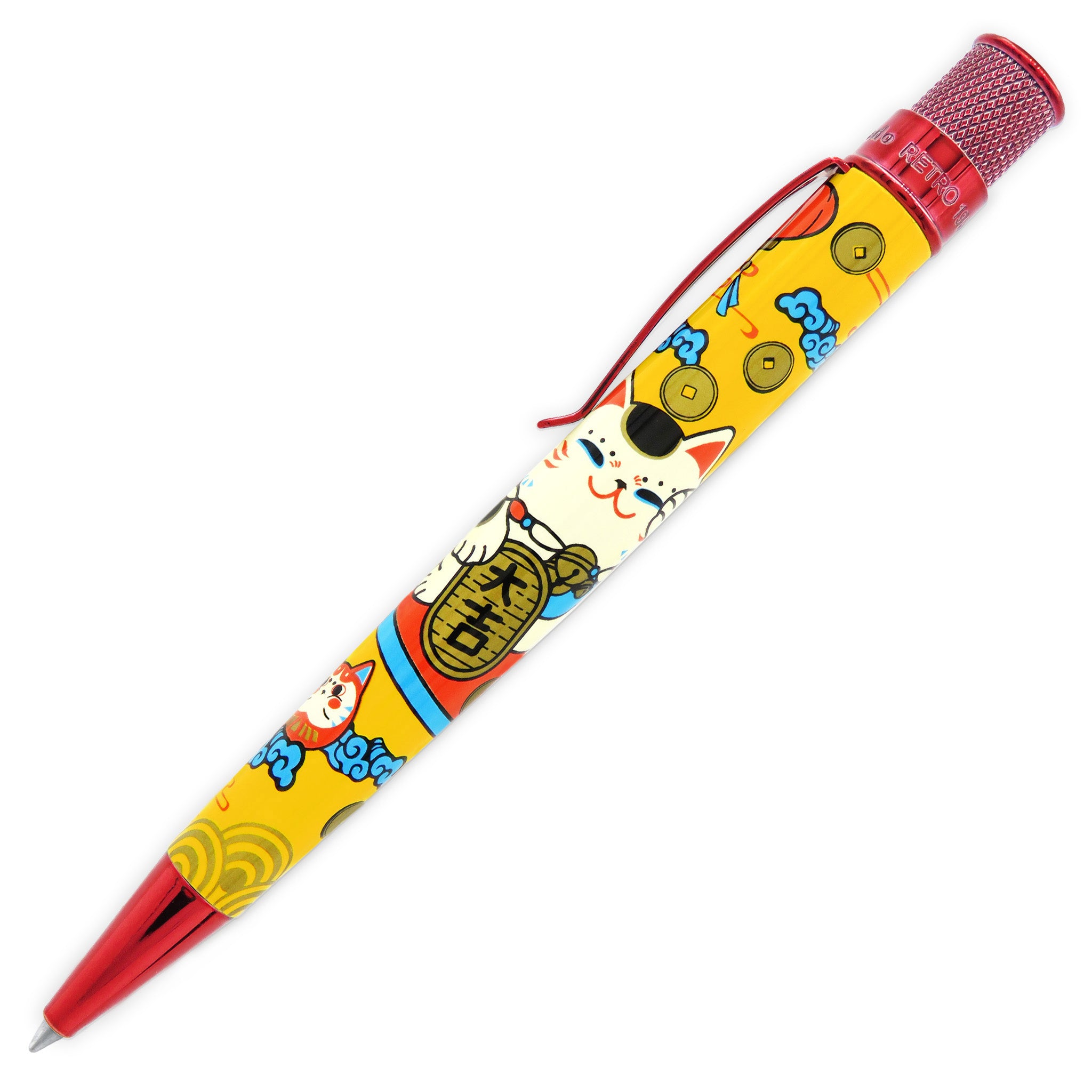 Retro 51 Collection Tornado Popper Rollerball - Lucky Cat