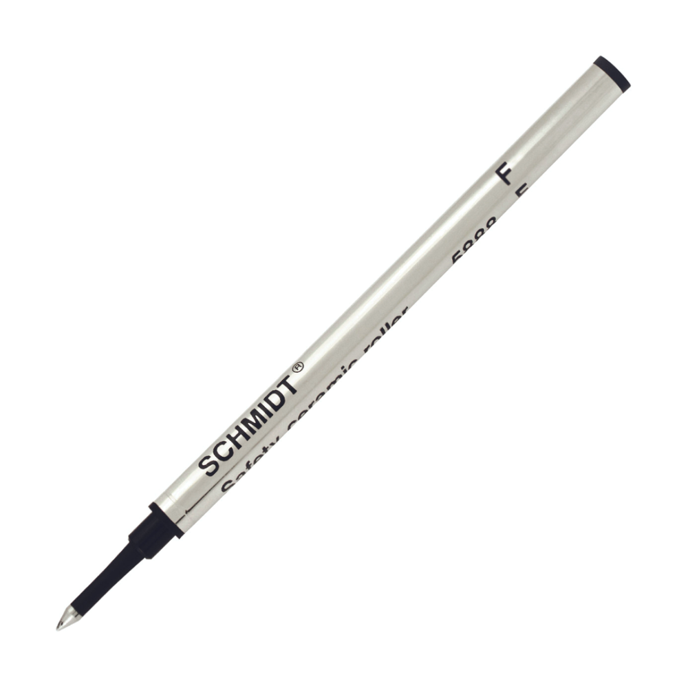 Schmidt 5888 Metal Rollerball Refills - BlackFine 0.6 mm