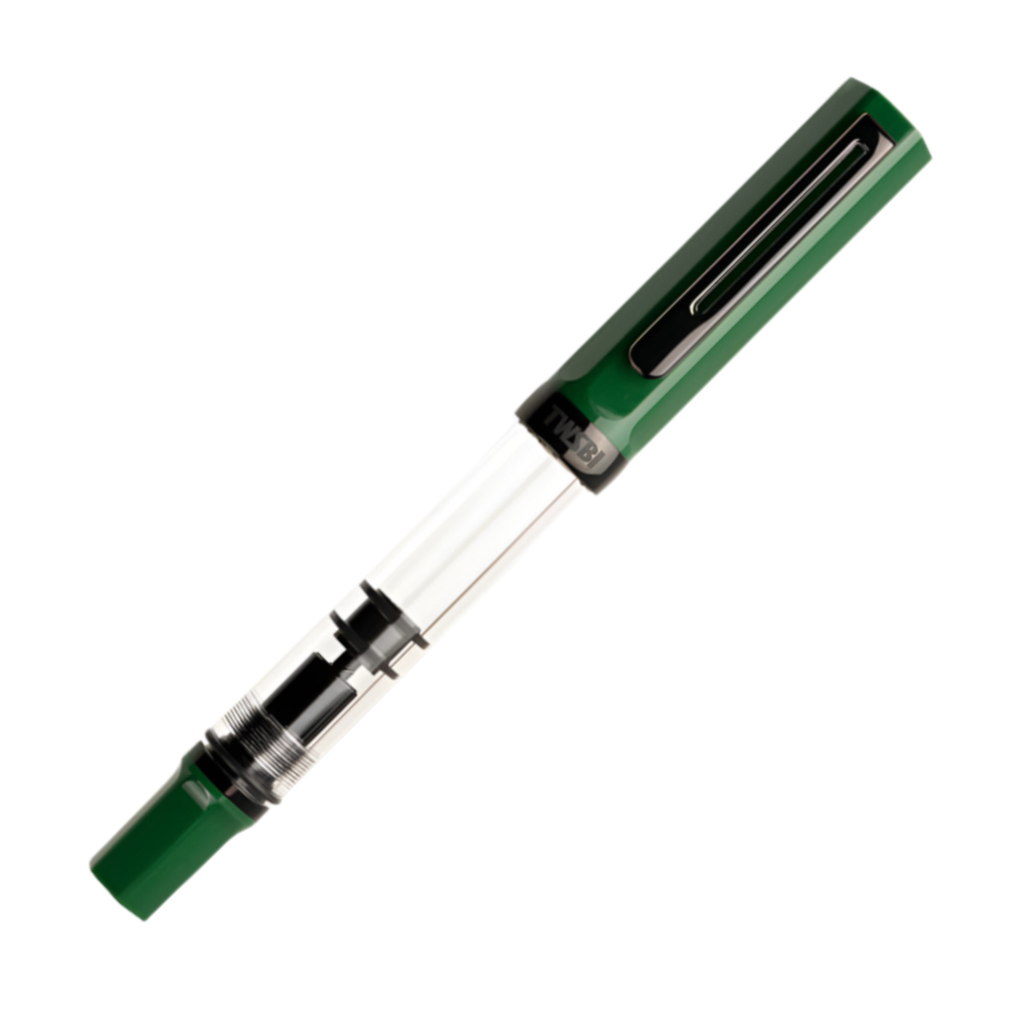 TWSBI ECO Fountain Pen  - Irish Green with Onyx TrimExtra Fine