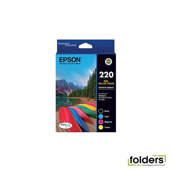 Epson 220 4 Ink Value Pack