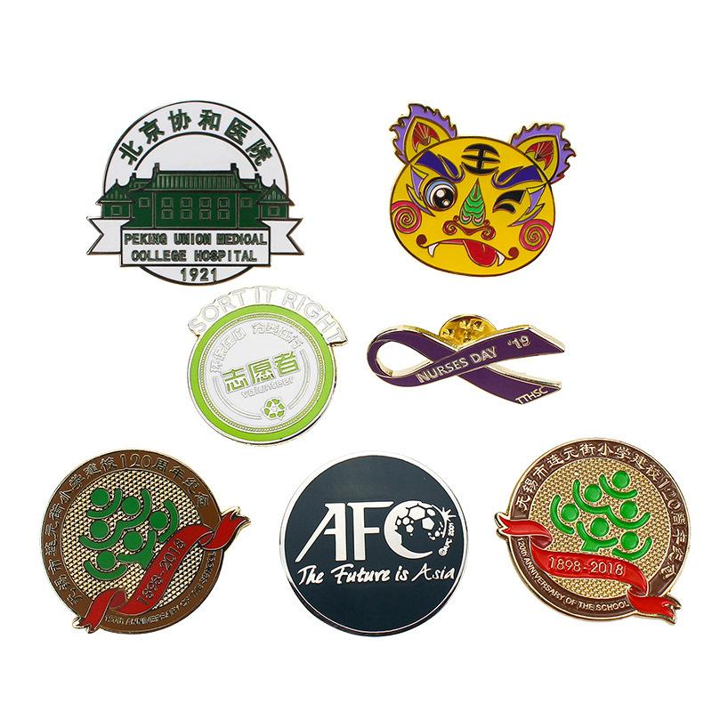 4x4cm Imitation Enamel Badges500 