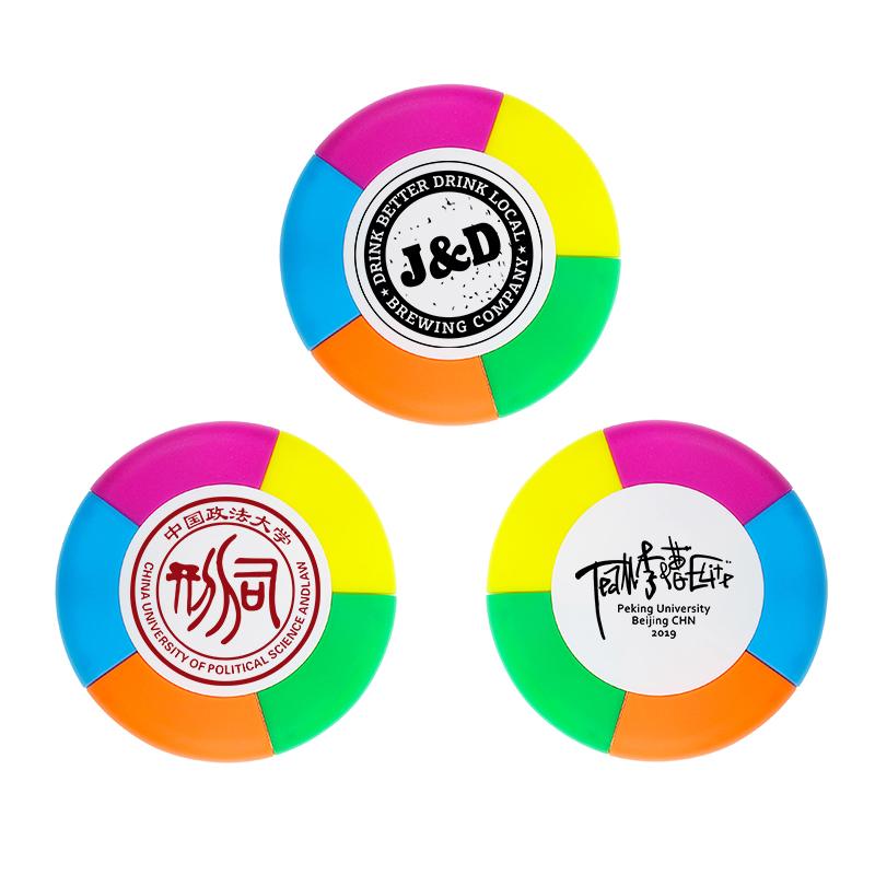 5 Colour Round Highlighter2000 