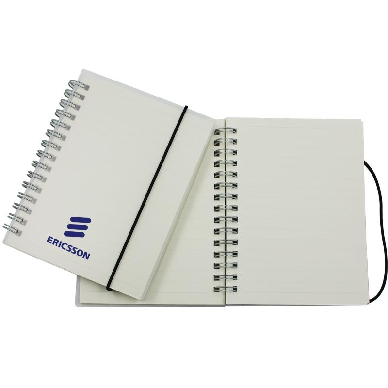 A6 Notebook With Clear Cover And Lined Pages1000 