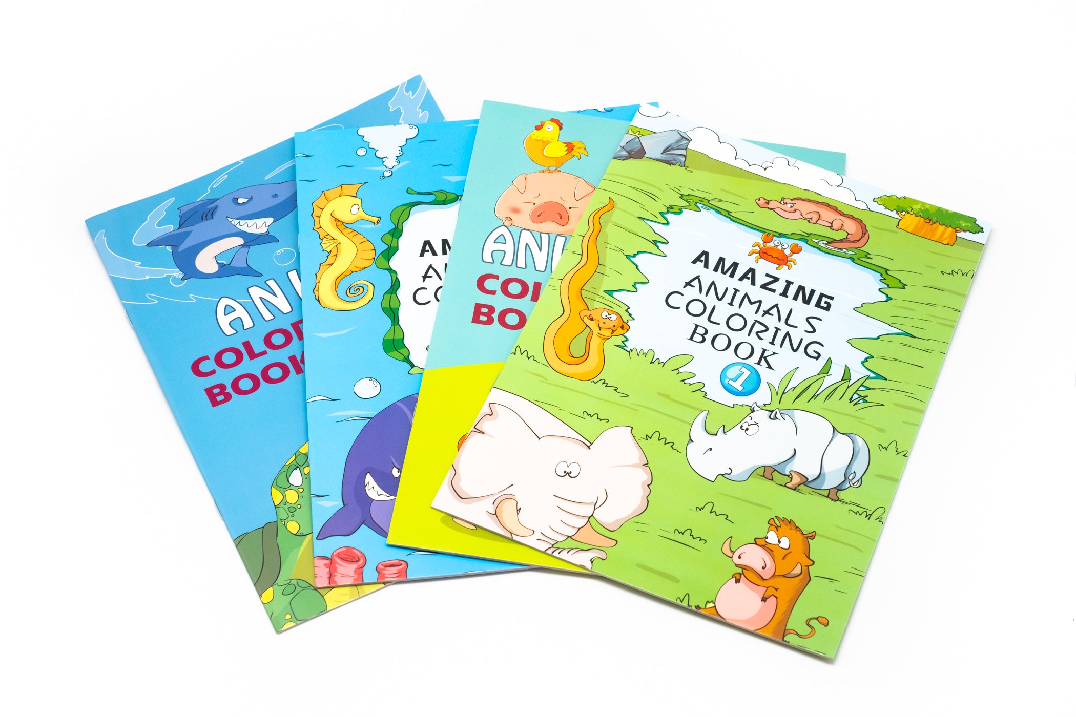 Amazing Animals Colouring BookAssorted