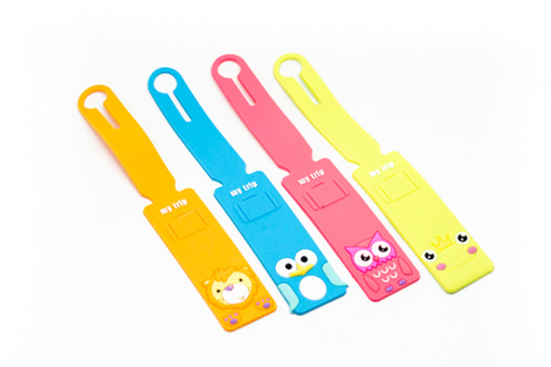 Animal Themed Slim Luggage TagAssorted