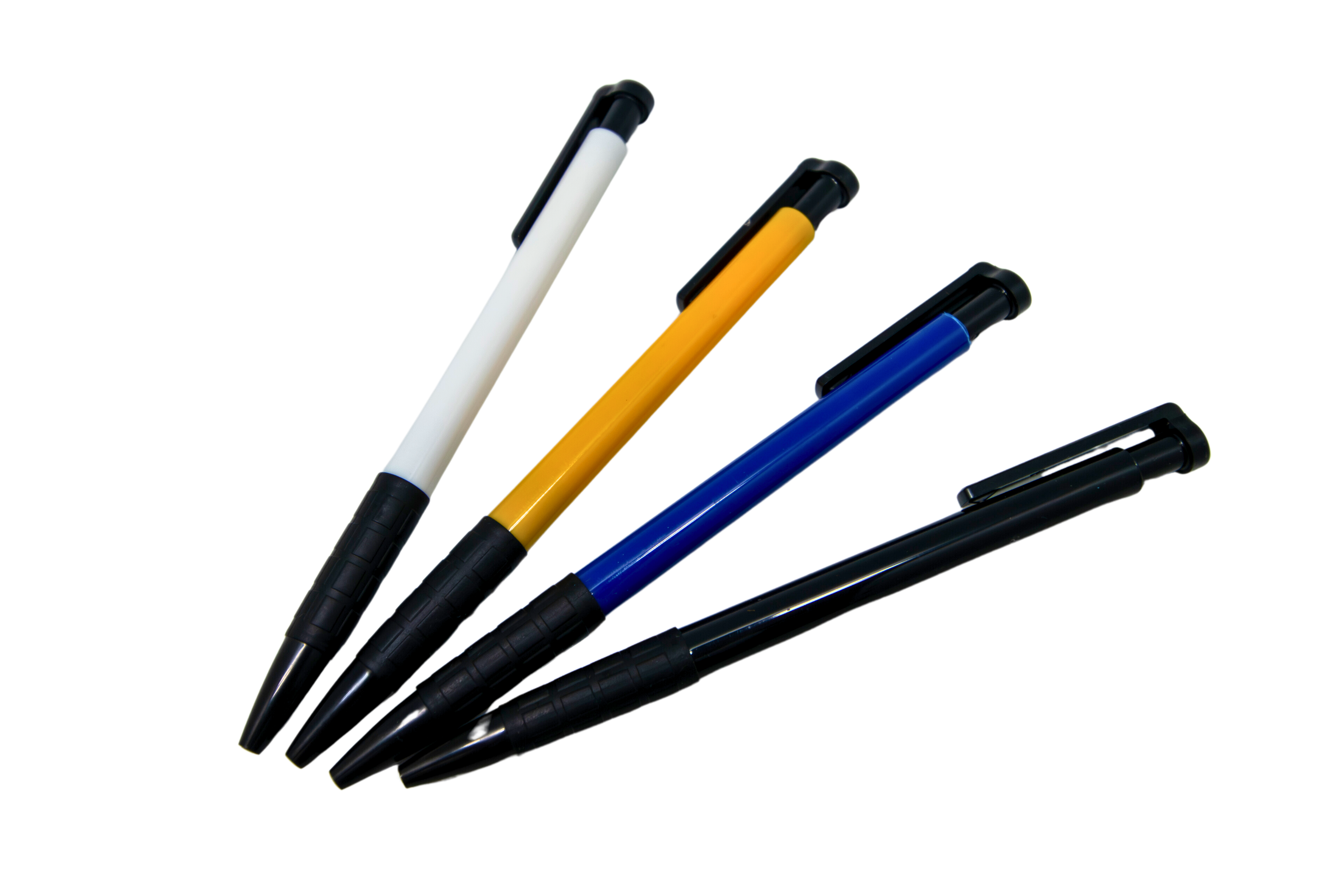 Colored Shaft Ball Point PenBlack