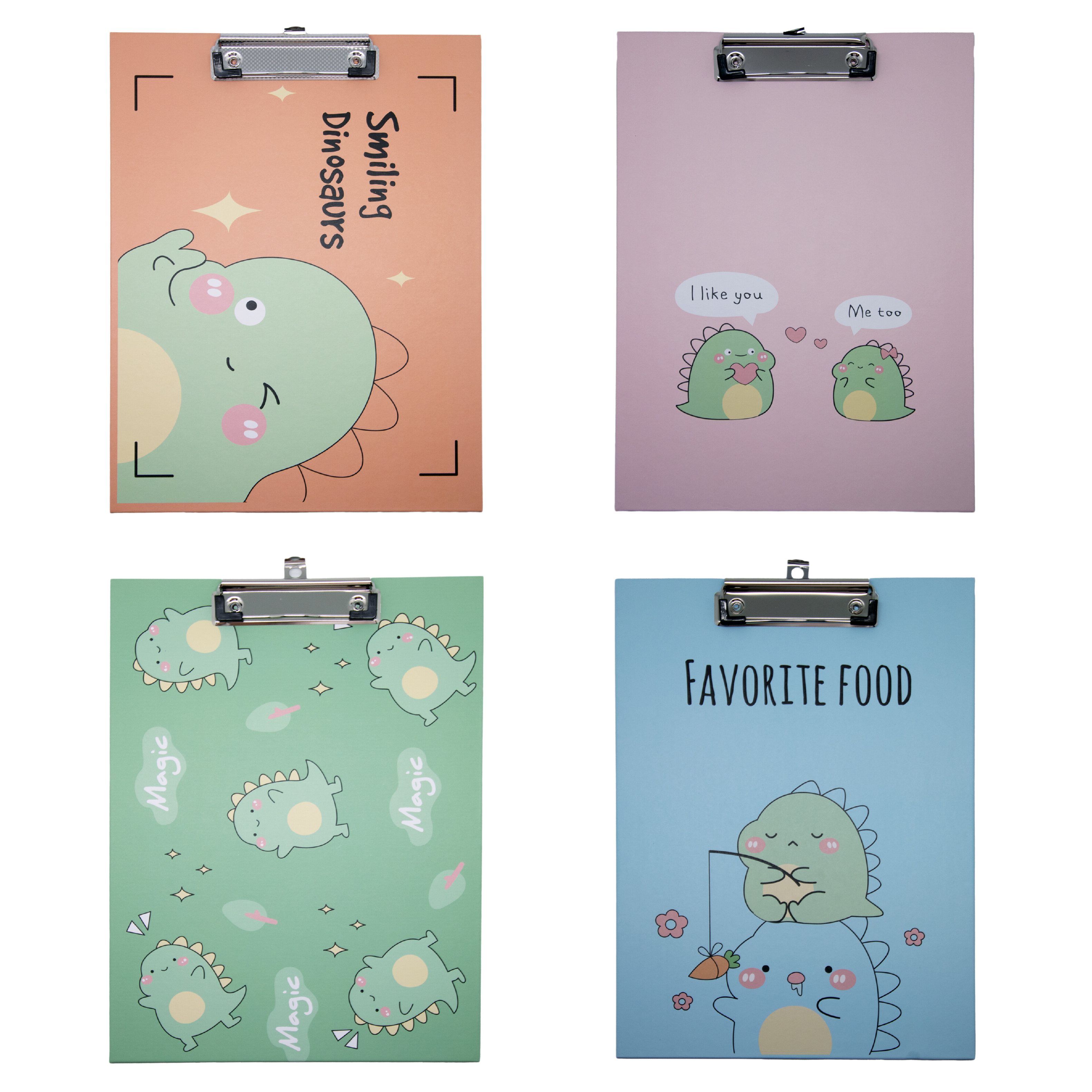 Dinosaurs Design ClipboardAssorted