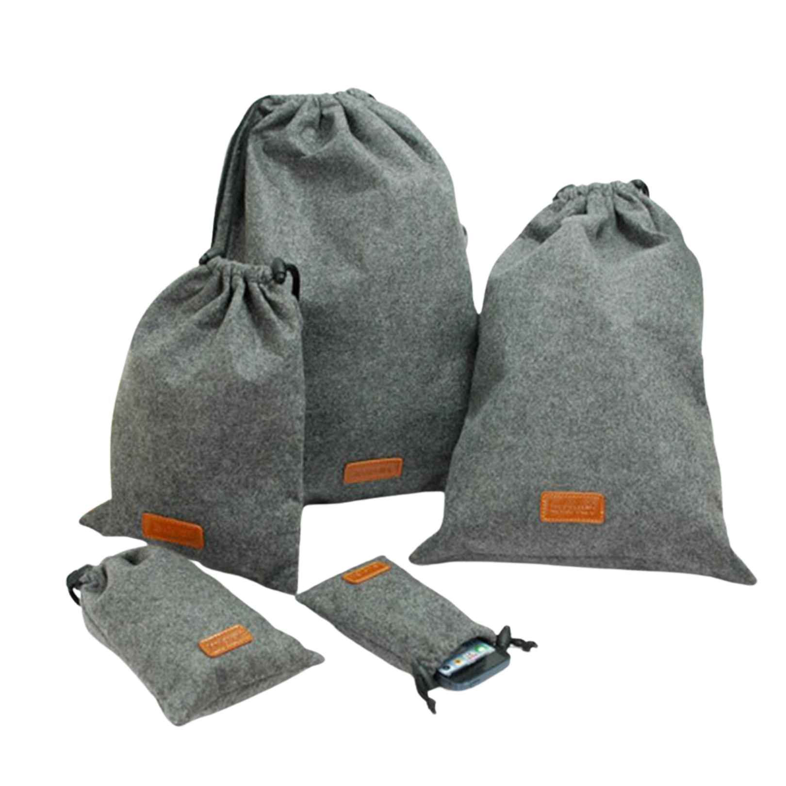 Felt Cloth Drawstring Bag (Deliver in 4-6 weeks)