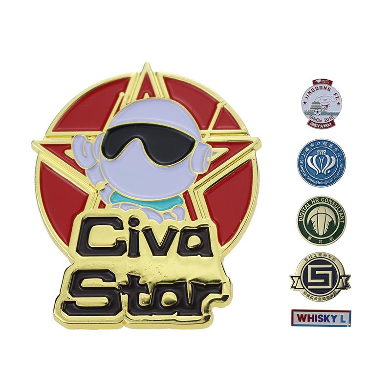 Fully Customized Paint Badges500 