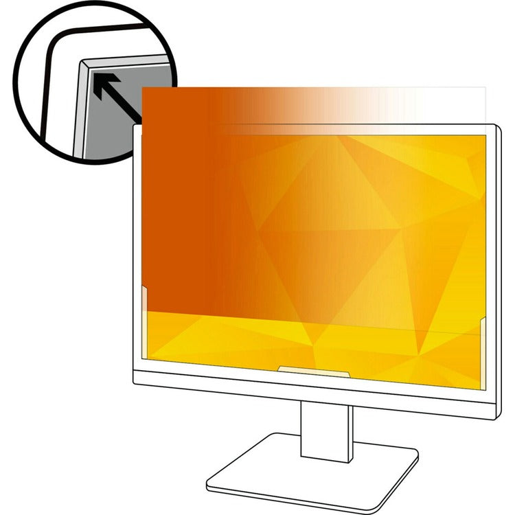 3M Gold Privacy Filter Gold, Glossy [SKU - MMMGF240W1B]EA