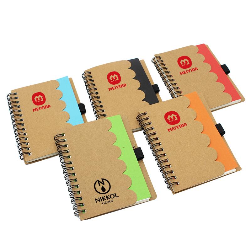 Eco-Friendly Notebook With Scallop Edge1000 
