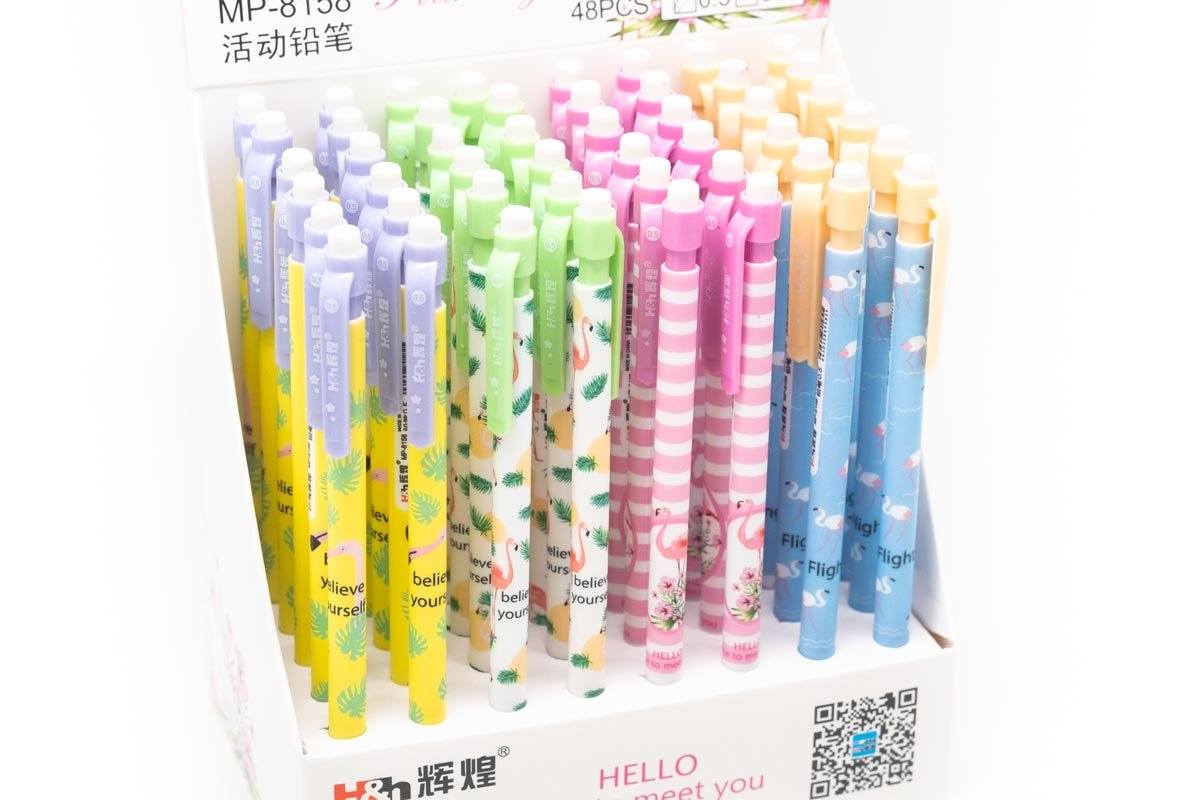 Flamingo Design Mechanical PencilAssorted