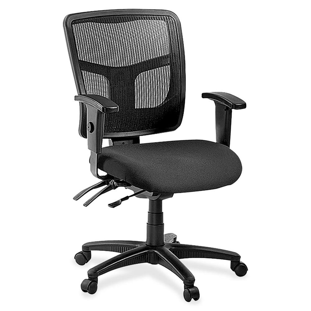Lorell ErgoMesh Series Managerial Mid-Back Chair [SKU - LLR8620196]EA