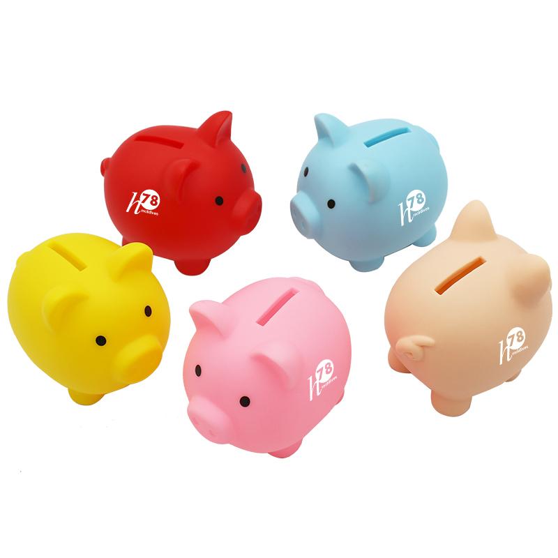 Mini Pig-Shaped Piggy Bank500 