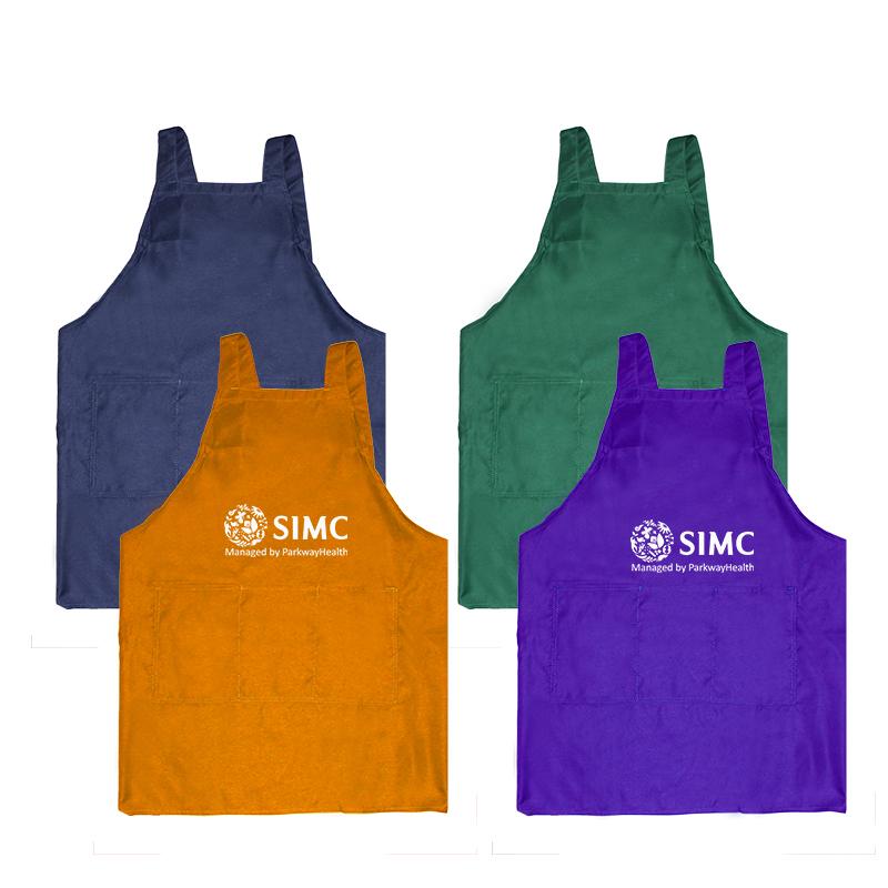 Neckband Apron With 2 Front Pockets1000 