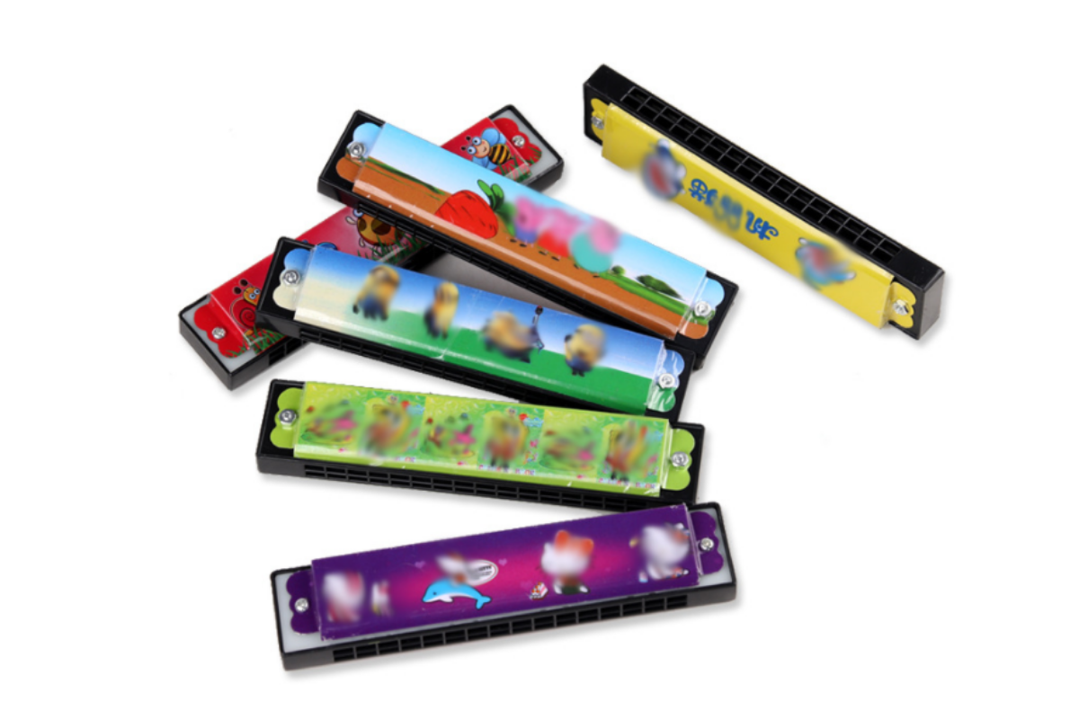 Plastic HarmonicaAssorted