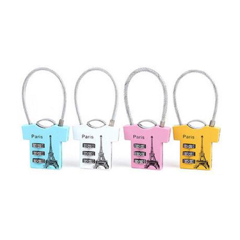 Shirt-Shaped Luggage Lock1000 