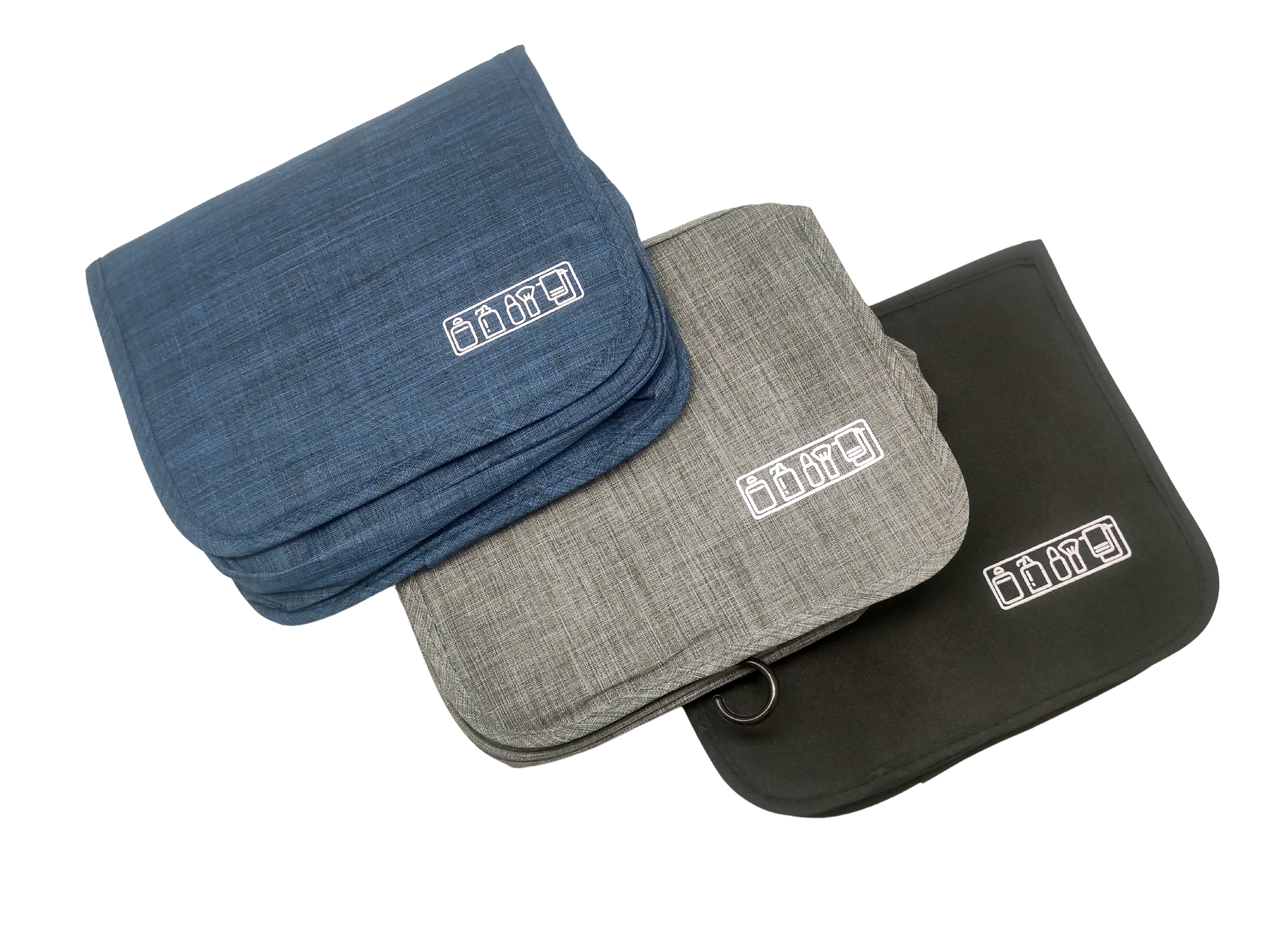 Toiletry Travel Pouch with HookAssorted