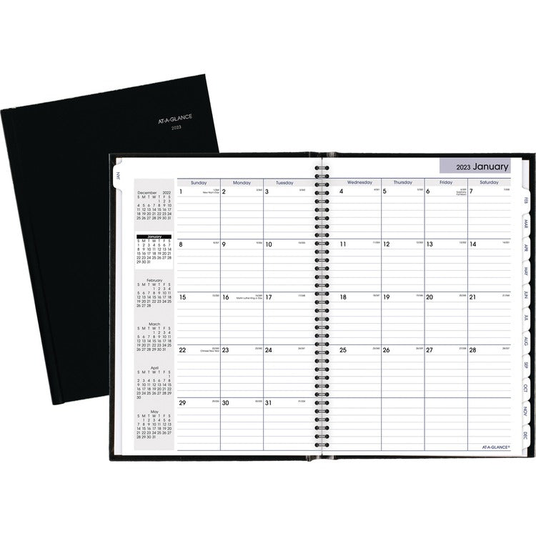 At-A-Glance DayMinder Premier Hardcover Monthly Planner [SKU - AAGG470H00]EA