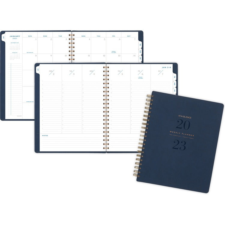 At-A-Glance Signature Large Weekly/Monthly Planner [SKU - AAGYP90520]EA
