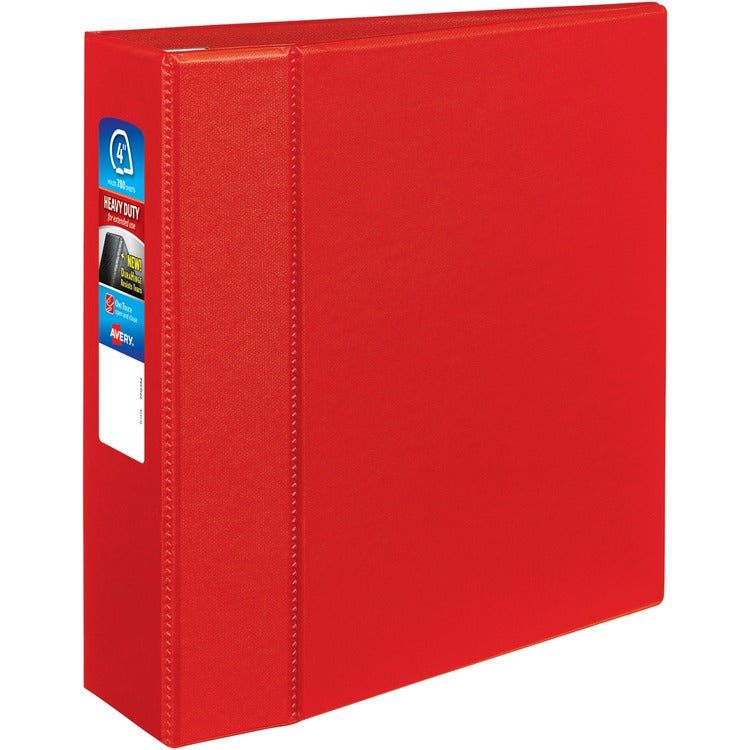 Avery Heavy-Duty Red 4" Binder (79584) [SKU - AVE79584]EA