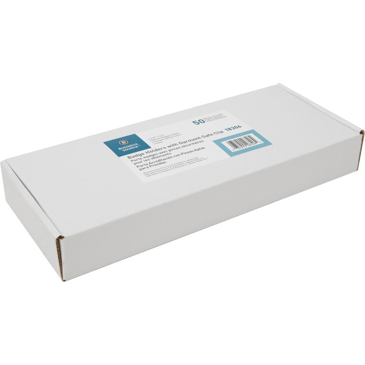 Business Source Deluxe Badge Holders [SKU - BSN18306]BX