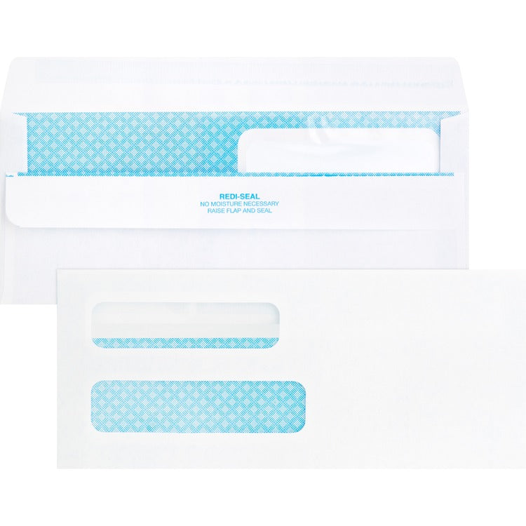 Business Source Double Window No. 8-5/8 Check Envelopes [SKU - BSN04650]BX