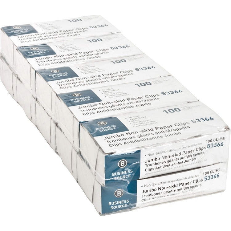 Business Source Jumbo Nonskid Paper Clips [SKU - BSN53366]PK