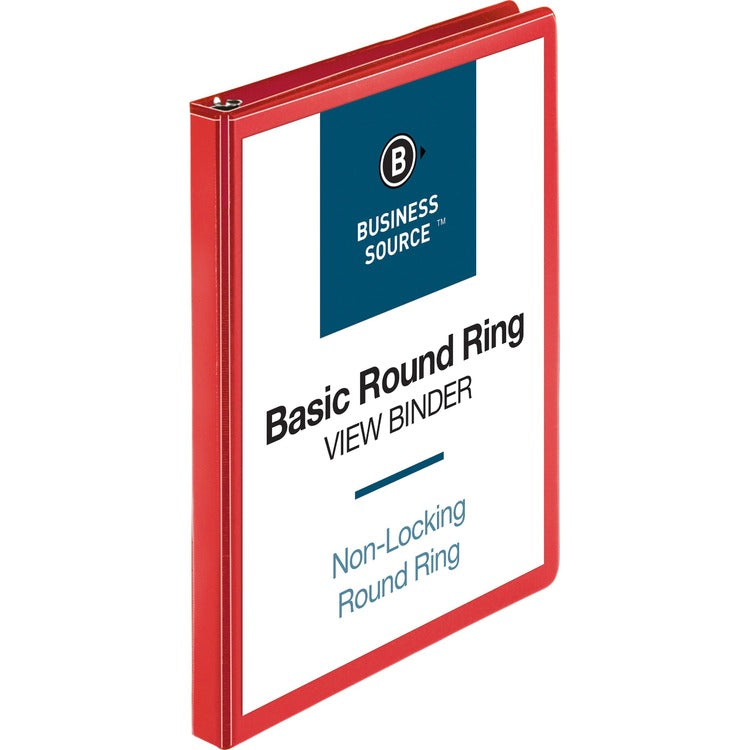 Business Source Round Ring Binder [SKU - BSN09965]EA