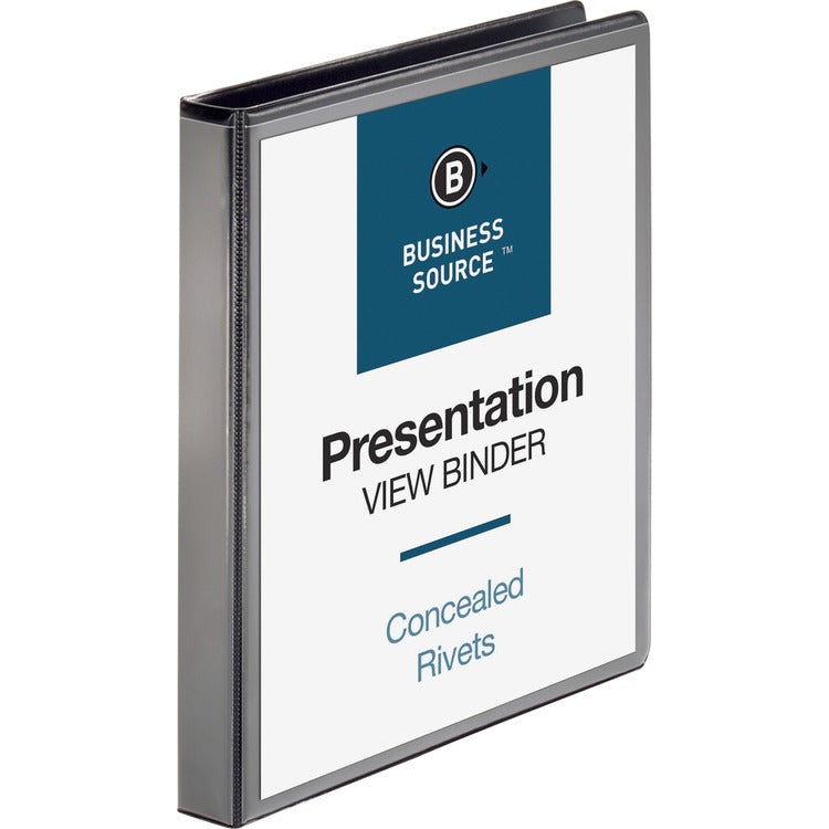 Business Source Standard View Round Ring Binder [SKU - BSN28771]EA