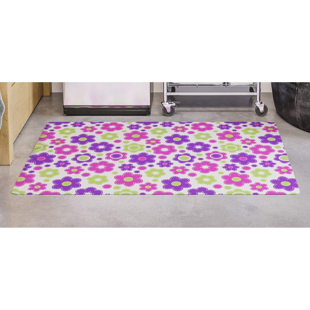 Deflecto FashionMat Lazy Daisies Chair Mat [SKU - DEFCM3540LD]CT